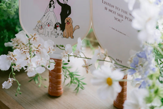 Unique Wedding Gifts : Custom pickleball paddles