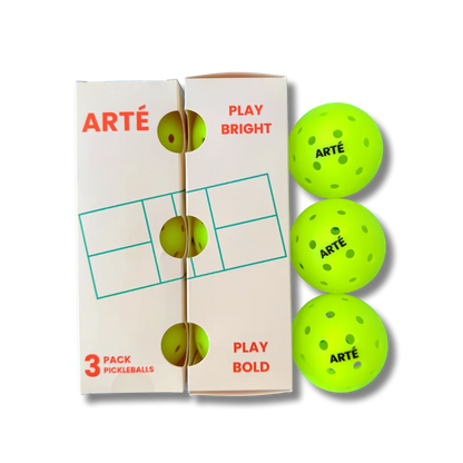 Set of 3 Pickleball balls